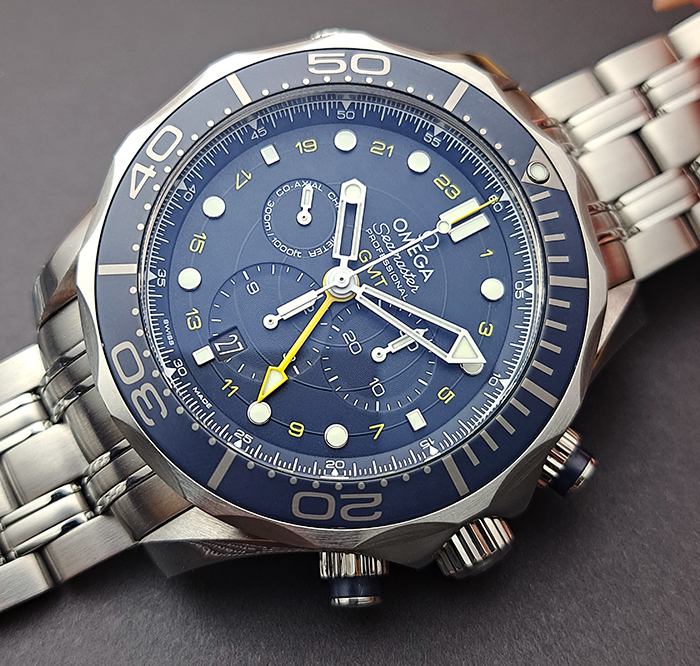 Omega Seamaster Co-Axial Diver GMT Ref. 212.30.44.52.03.001